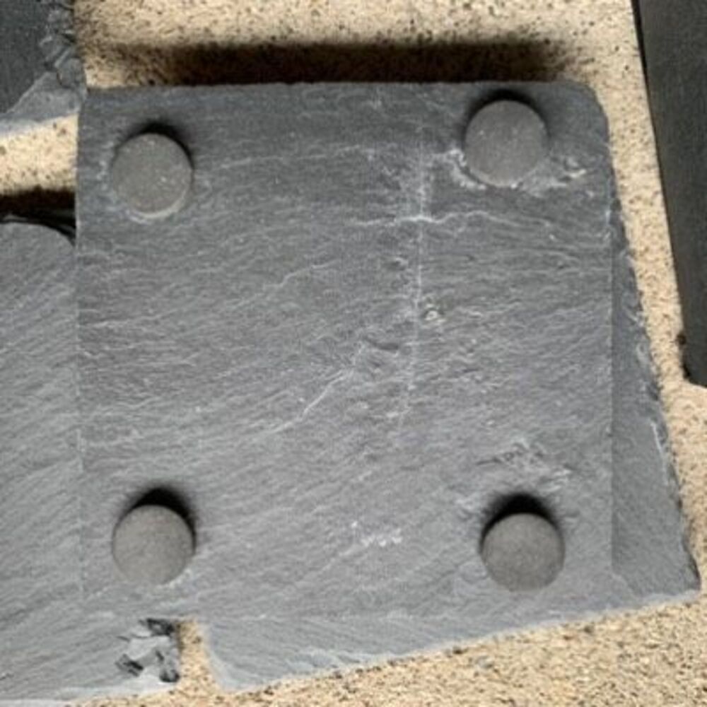 Slate Coaster Set Of Four - Picture 3 of 4